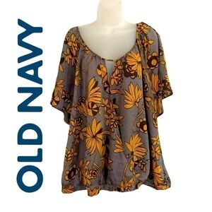 Old Navy Women Blouse, Size 3X